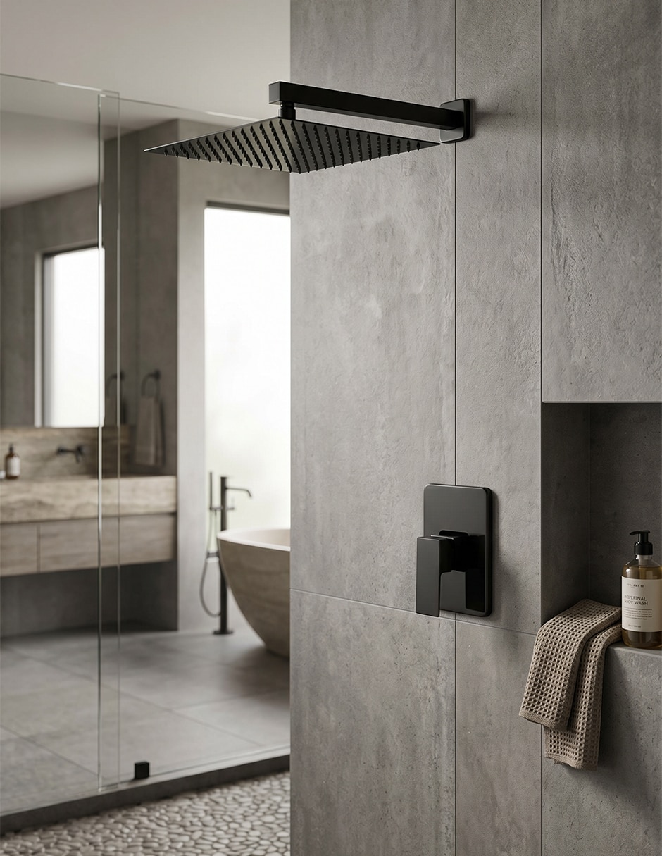Regadera para baño Maxims Serie FS