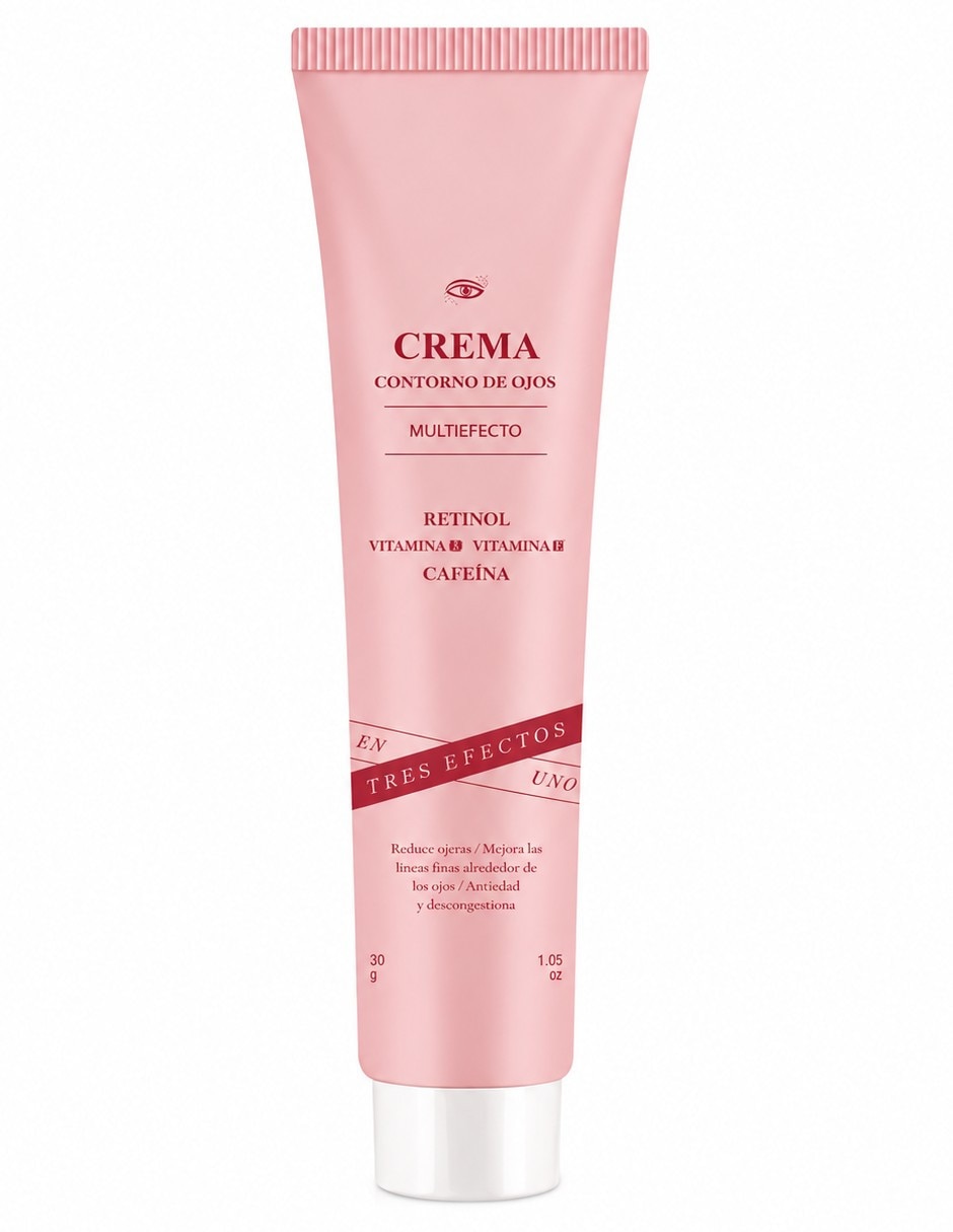 Crema para contorno de ojos recomendada para bolsas y ojeras día y noche todo tipo piel