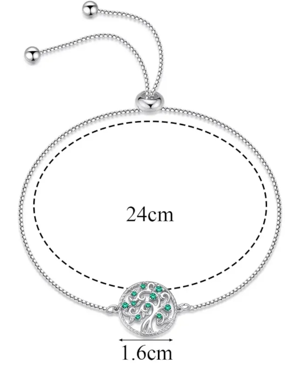 Pulsera Genérica de plata P 925 acabado brillante