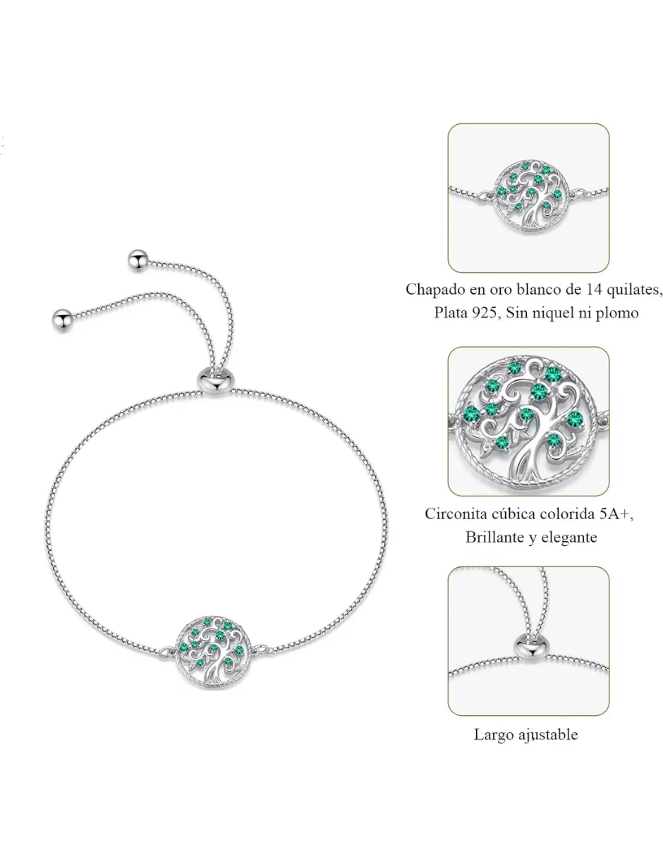 Pulsera Genérica de plata P 925 acabado brillante
