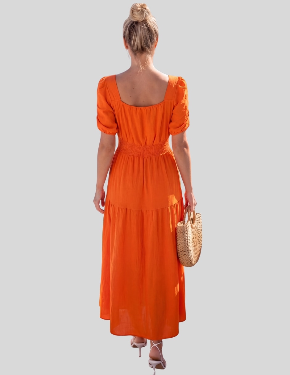 Vestido midi Malabis para mujer