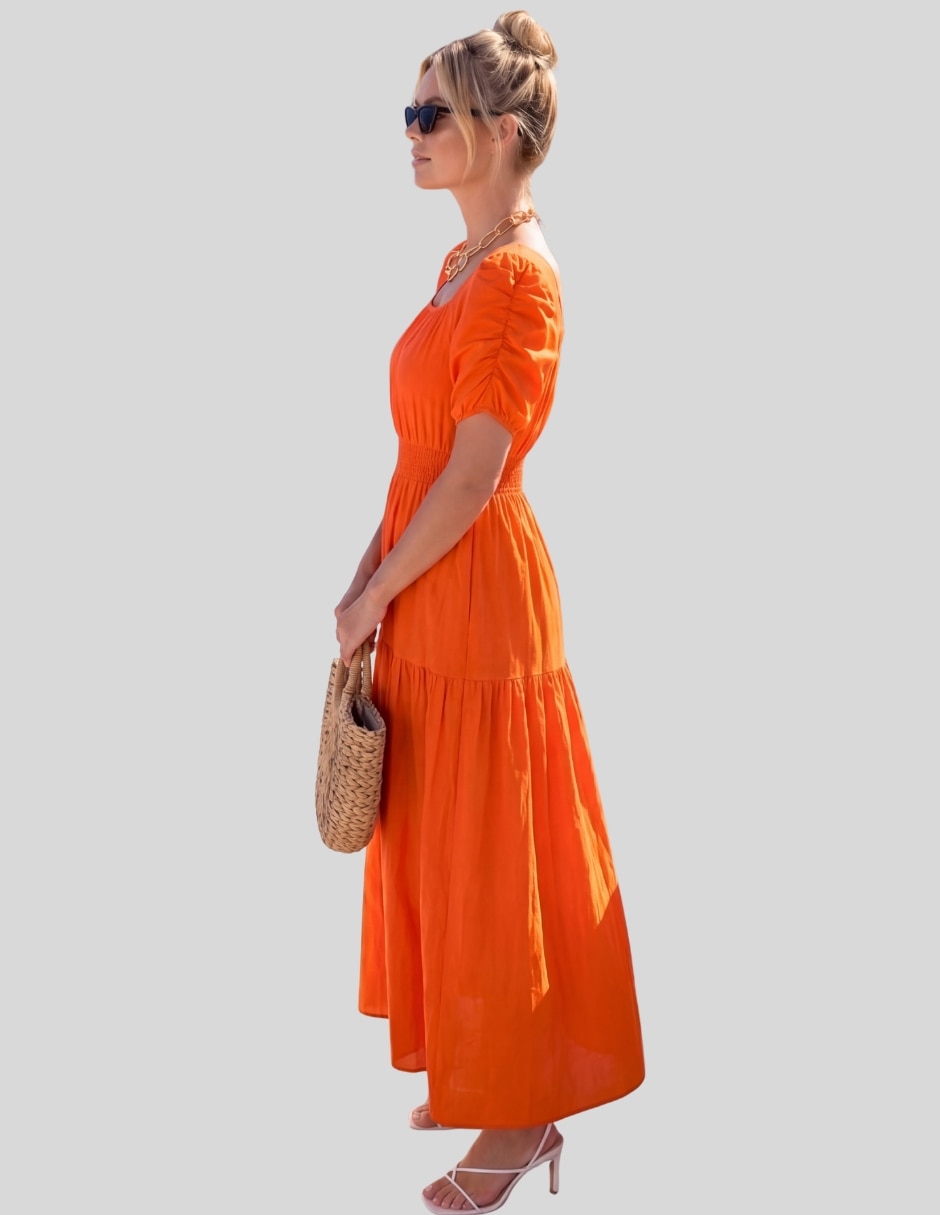 Vestido midi Malabis para mujer