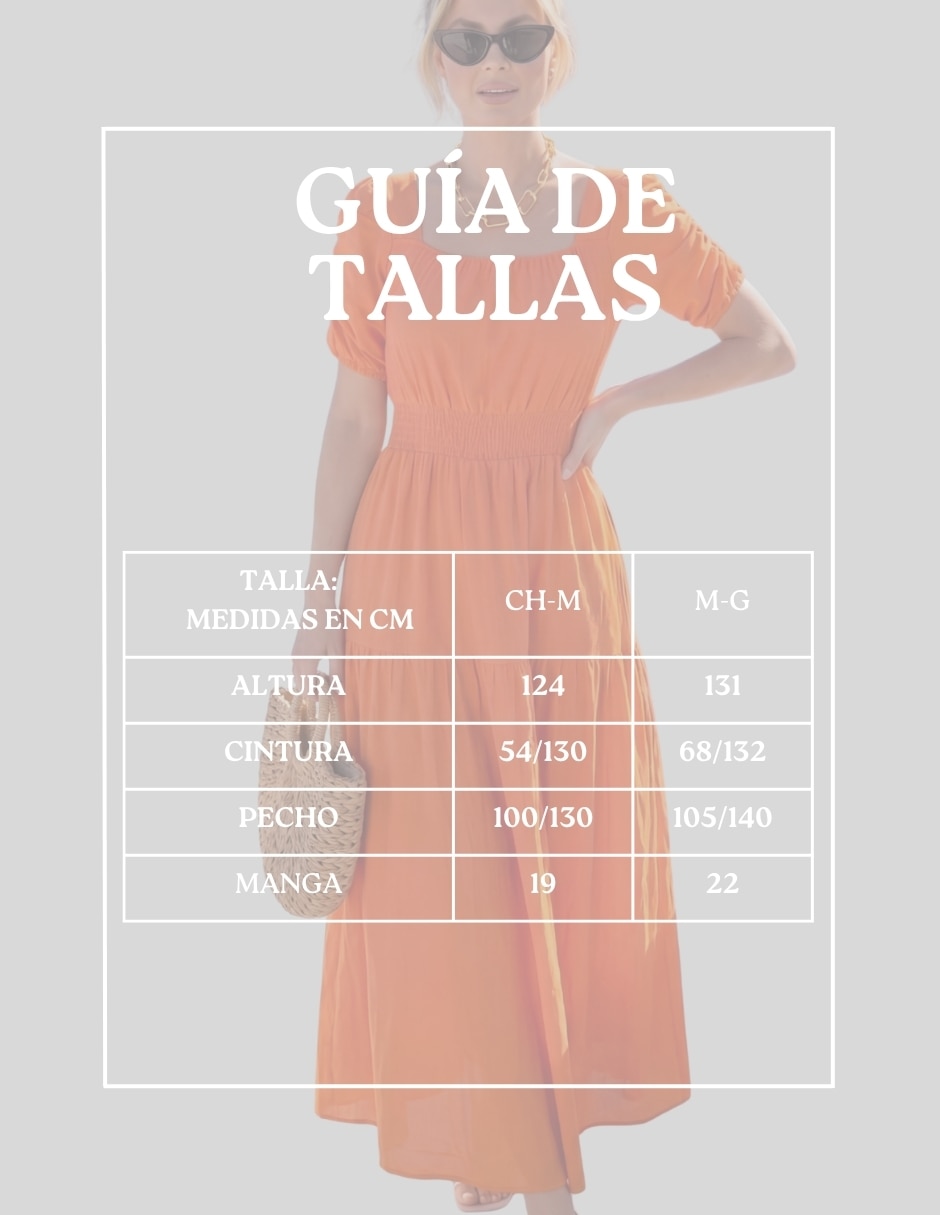 Vestido midi Malabis para mujer