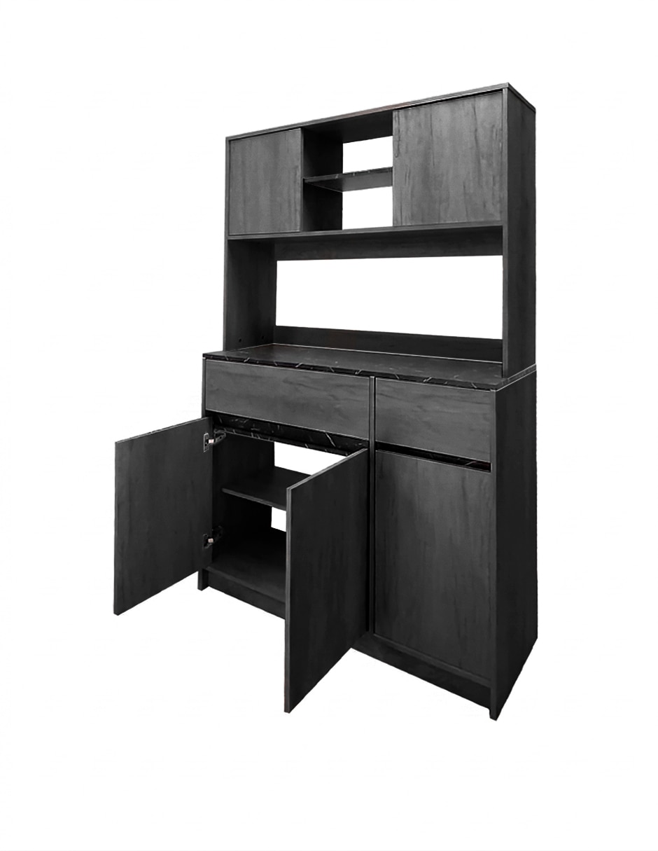 Gabinete armable Adeline Decomobil de MDF y melamina