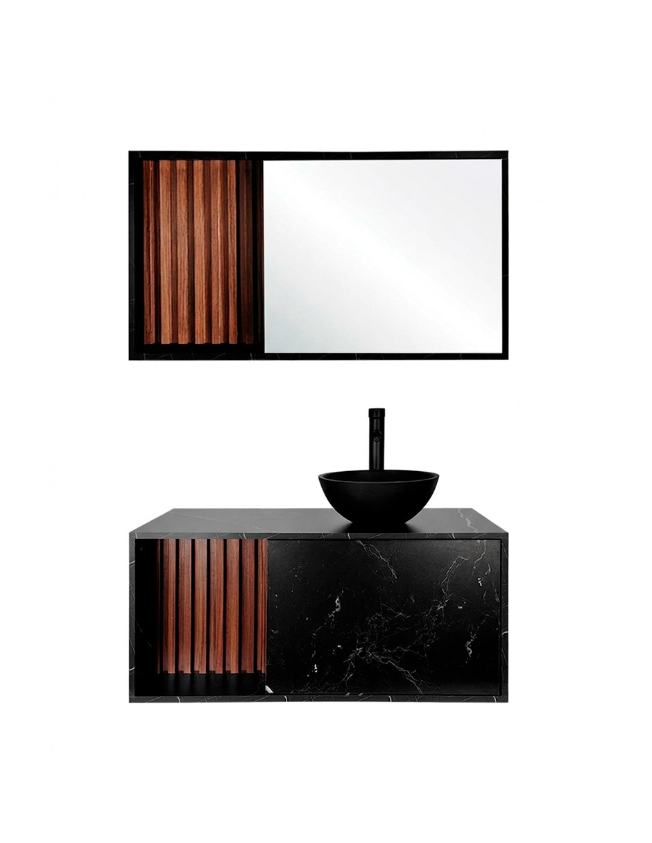 Gabinete armable Leone de MDF y melamina Gabinete armable Leone de MDF y melamina