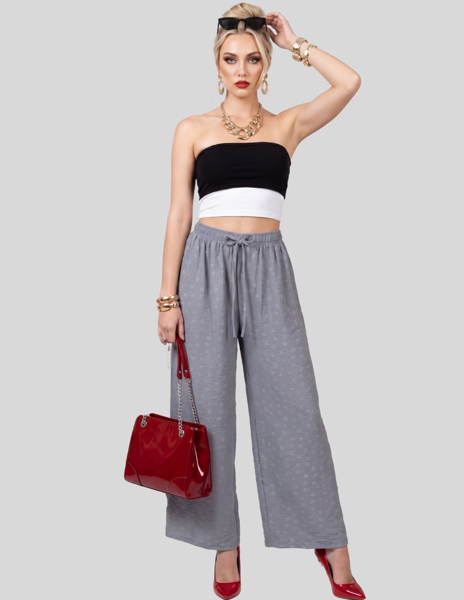 Pantalón Regular MALABIS Pantalón Palazzo para Mujer Recto para mujer