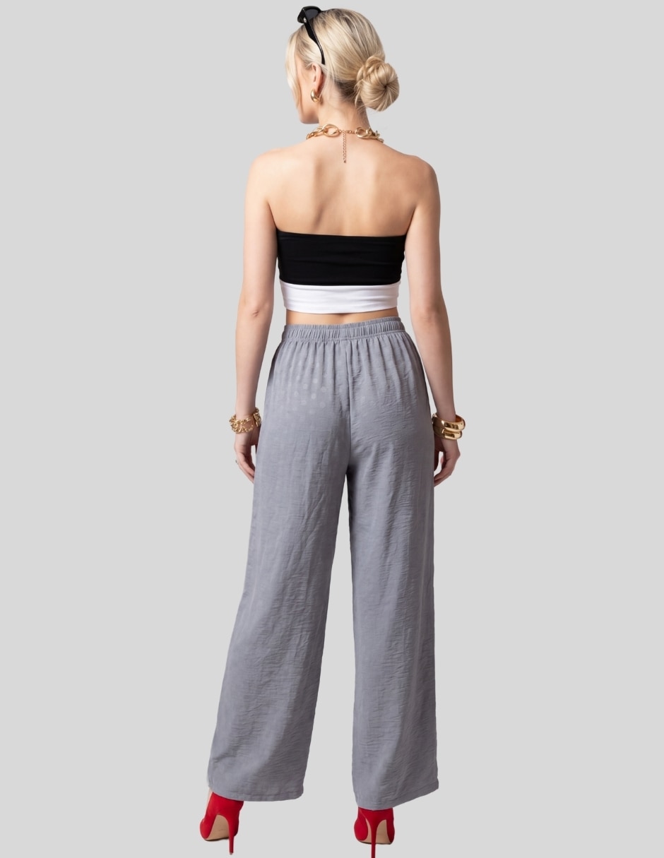 Pantalón Regular MALABIS Pantalón Palazzo para Mujer Recto para mujer