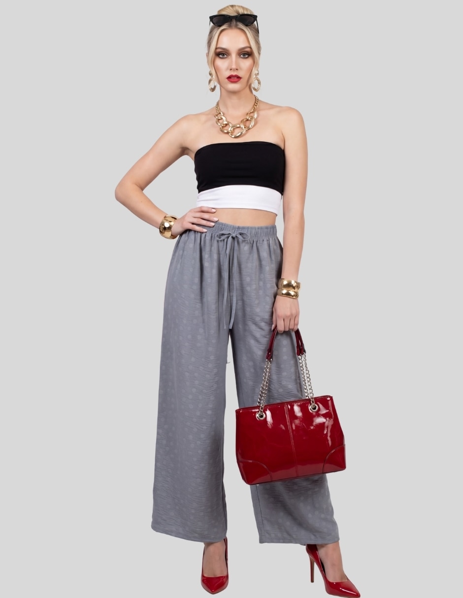 Pantalón Regular MALABIS Pantalón Palazzo para Mujer Recto para mujer