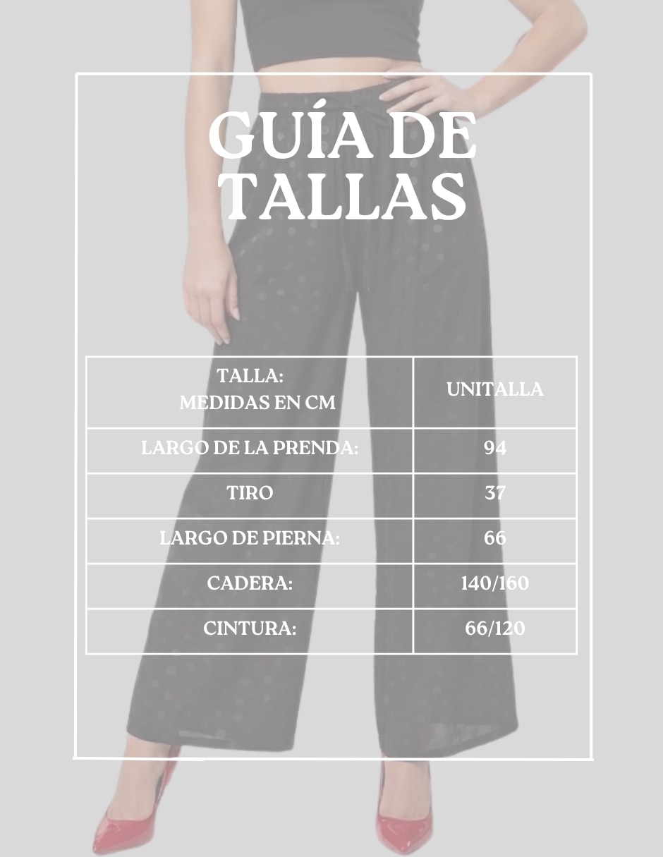 Pantalón Regular Pantalón Palazzo para Mujer Recto para mujer 3