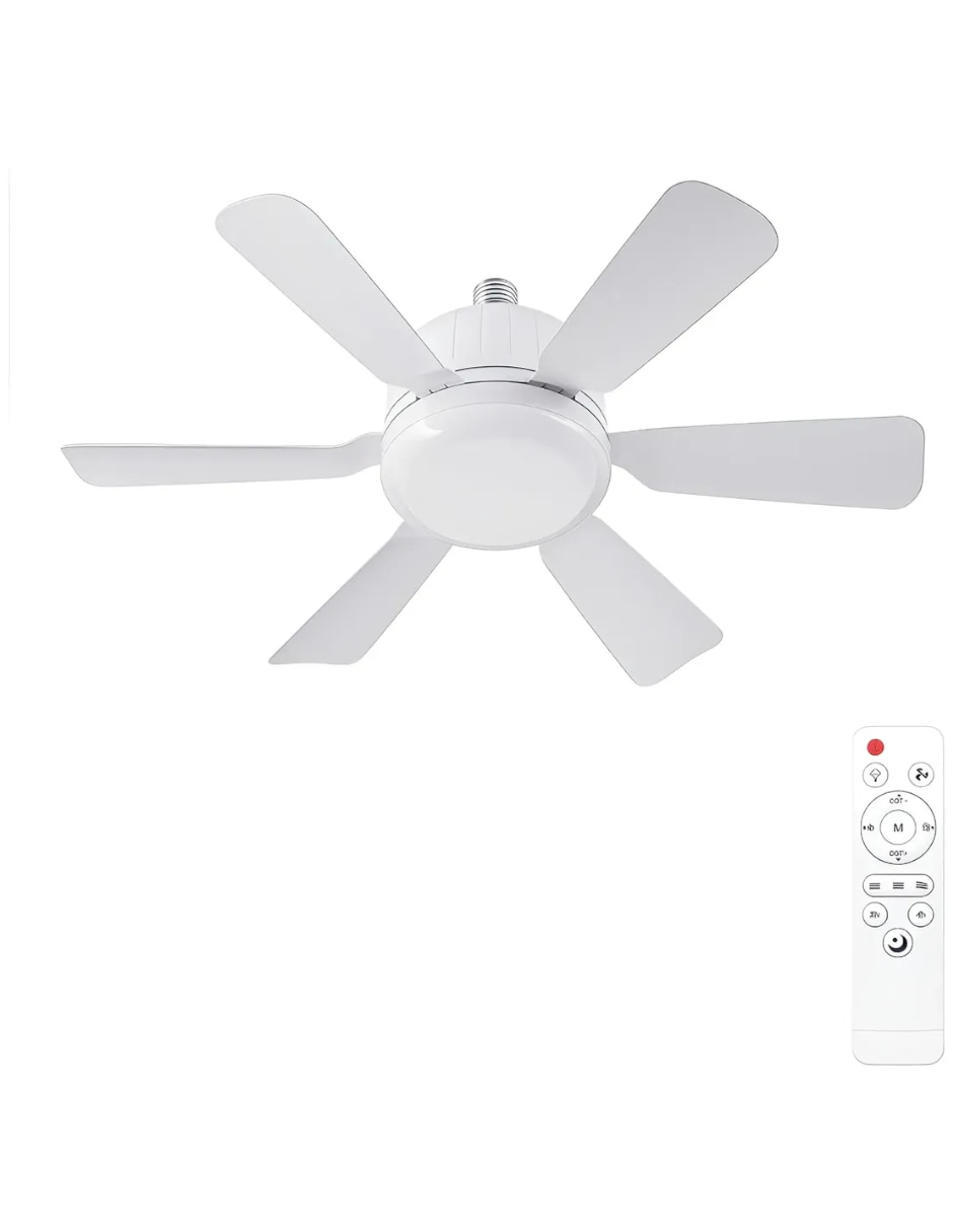 Mini ventilador con control remoto 3 velocidades Mini ventilador con control remoto 3 velocidades