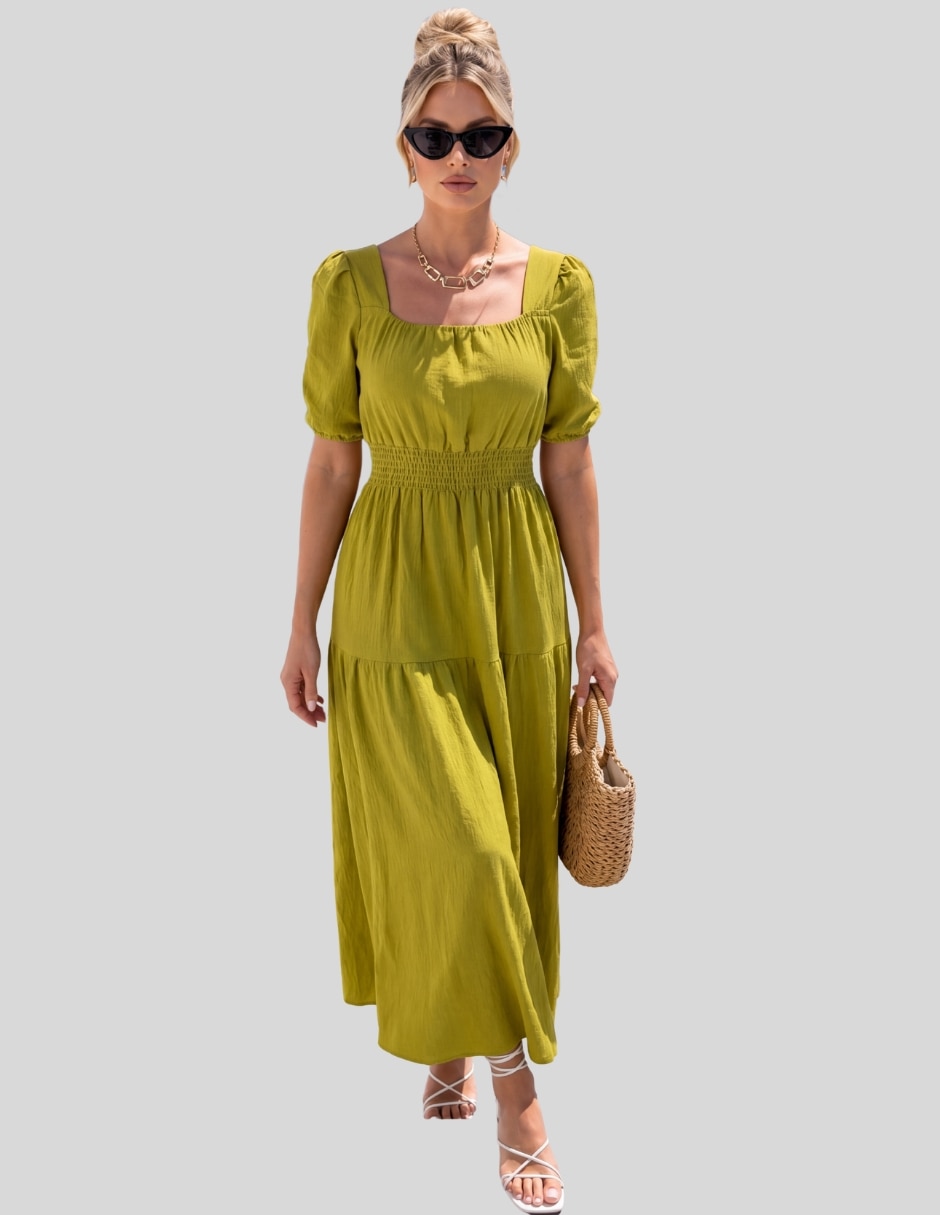 Vestido midi Malabis para mujer