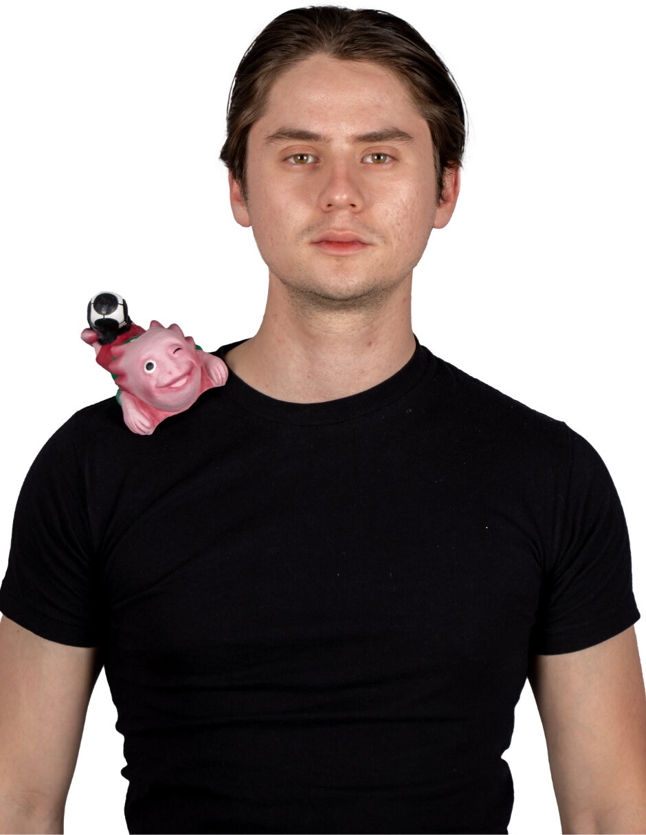 Shoulder buddy para disfraz de Shoulder Buddy Ajolote Delantero Mundial