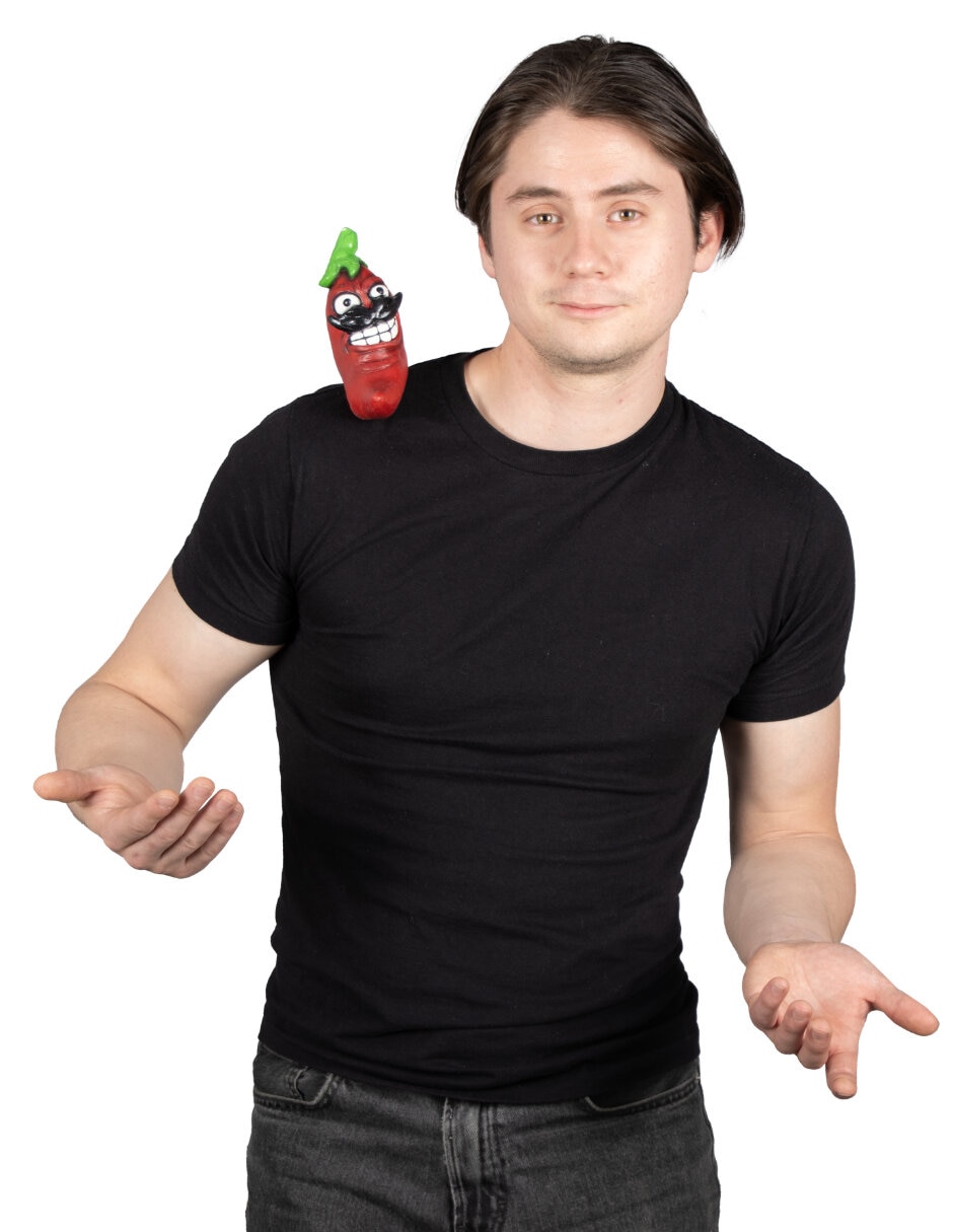 Shoulder buddy para disfraz de Shoulder Buddy Jalapeño Mundial Rev