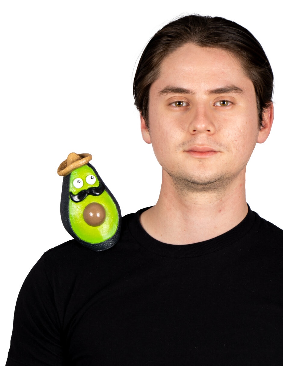 Shoulder buddy para disfraz de Shoulder Buddy Aguacatito Mundial