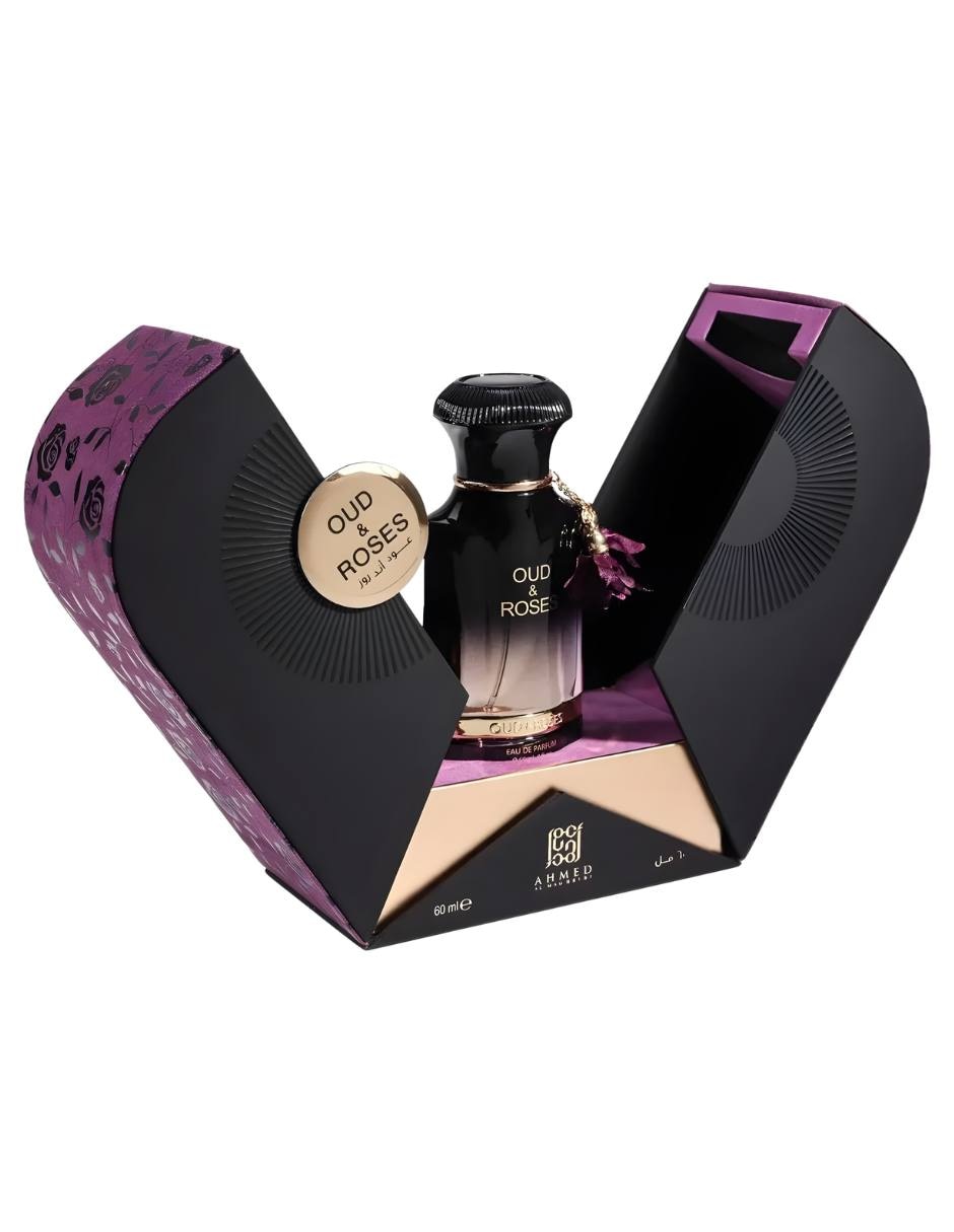 Eau de parfum Ahmed Al Maghribi Oud & Roses By Ahmed unisex