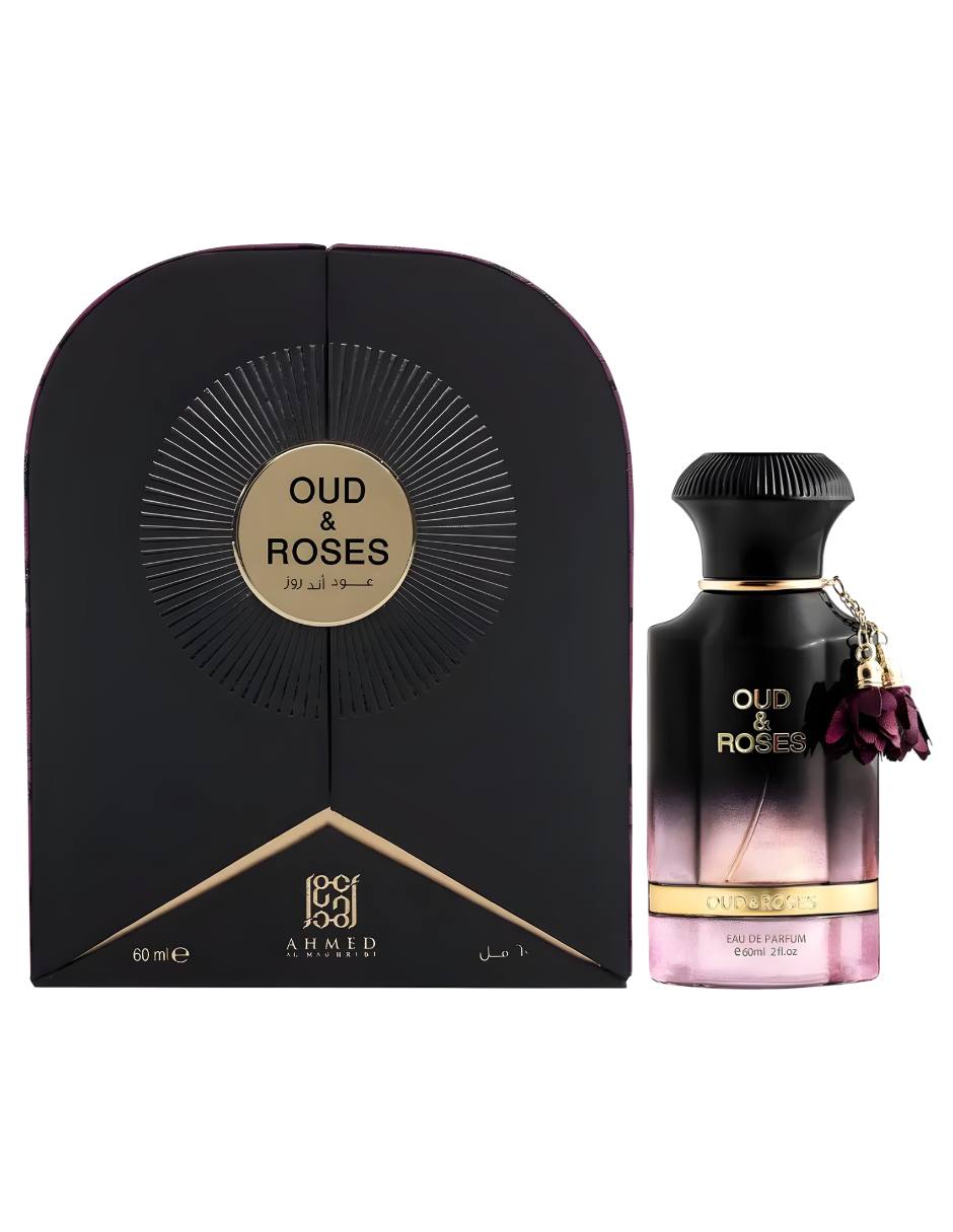 Eau de parfum Ahmed Al Maghribi Oud & Roses By Ahmed unisex