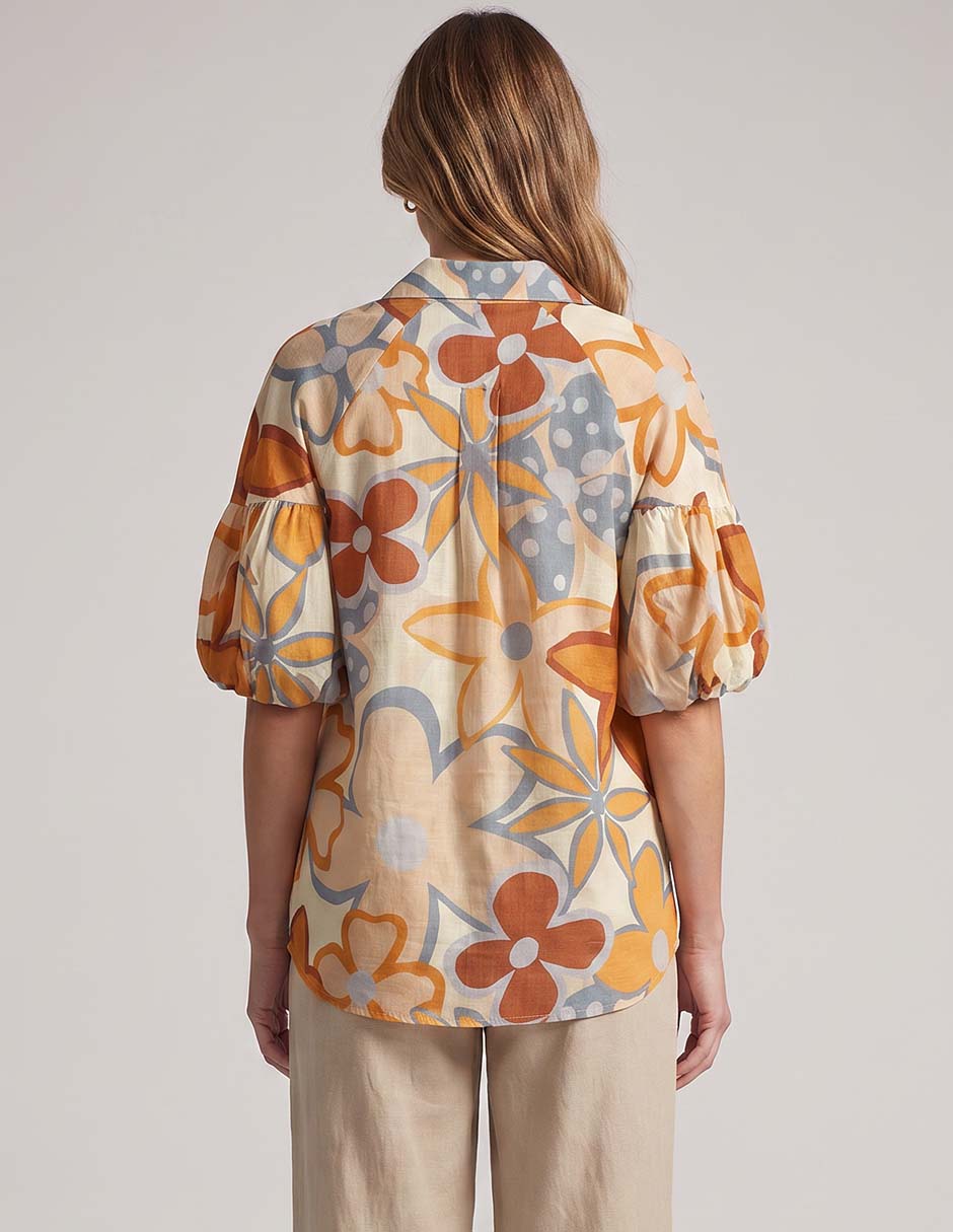 Blusa manga al codo para mujer 2