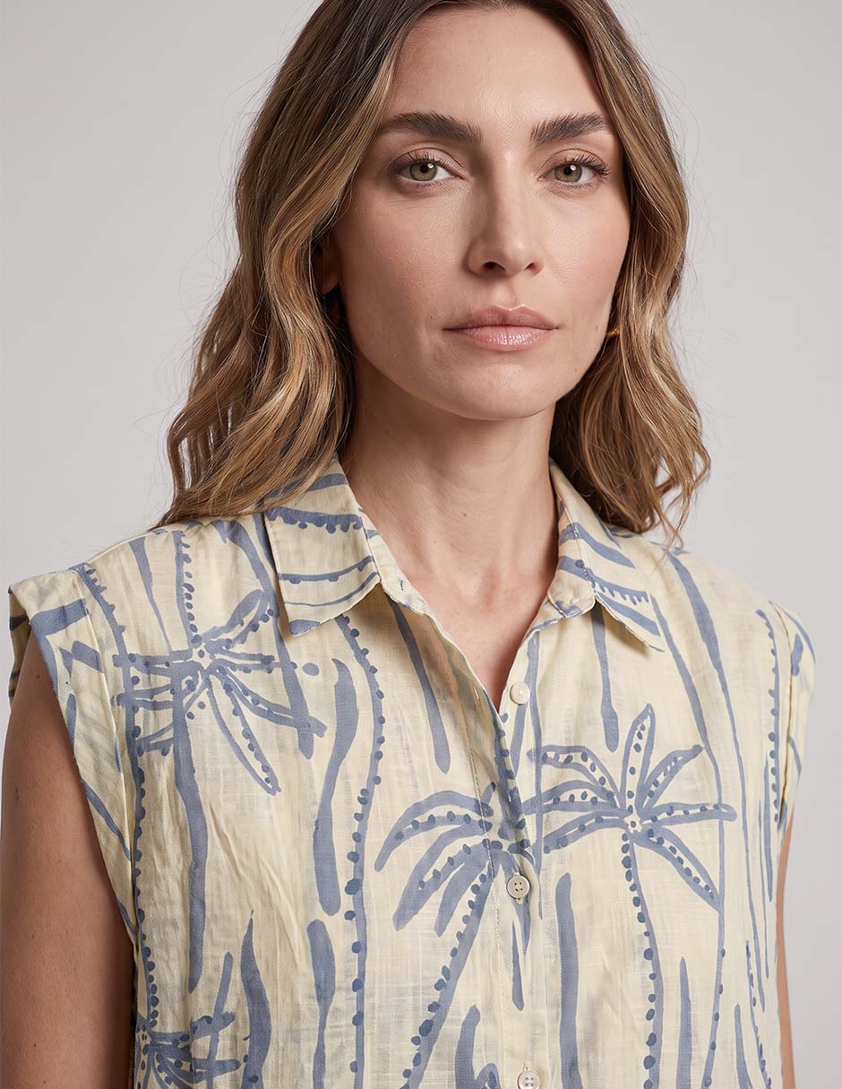 Blusa manga corta para mujer 3