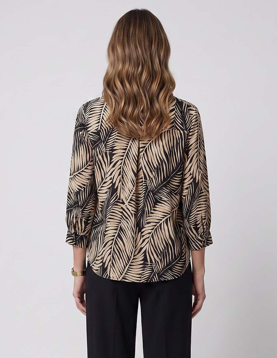 Blusa manga 3/4 para mujer 2