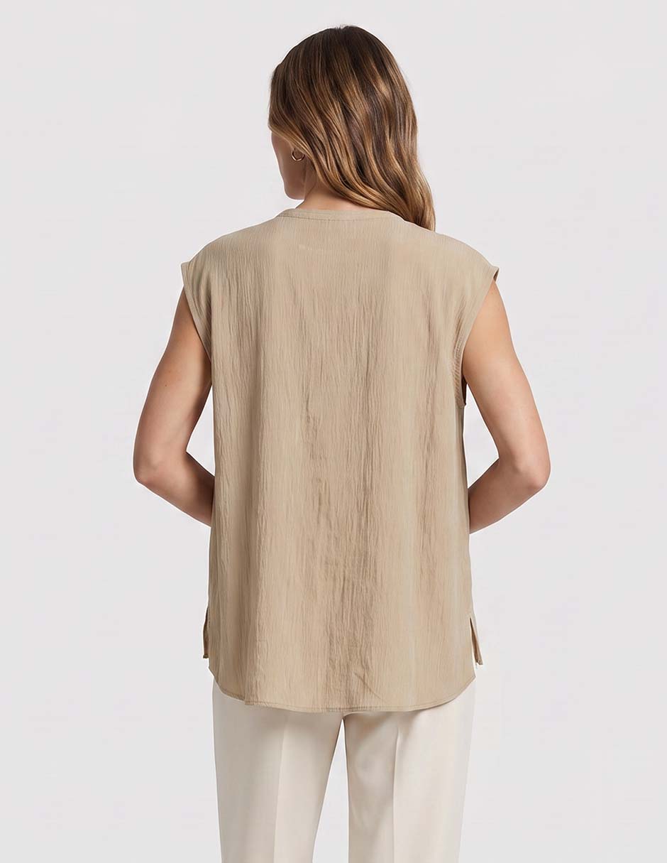 Blusa manga corta para mujer 2