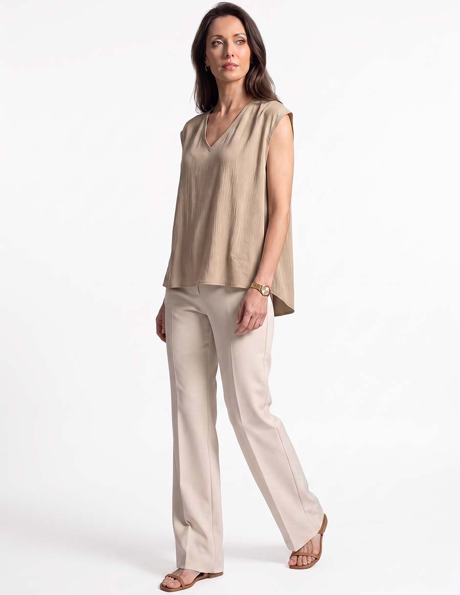 Blusa manga corta para mujer 3