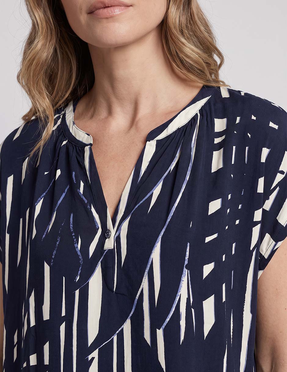 Blusa manga corta para mujer 3