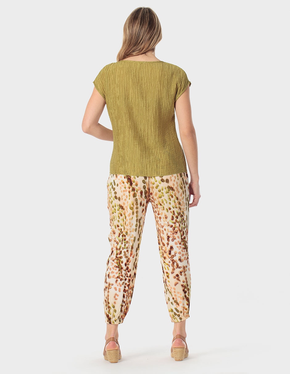 Pantalón recto Regular para mujer 2