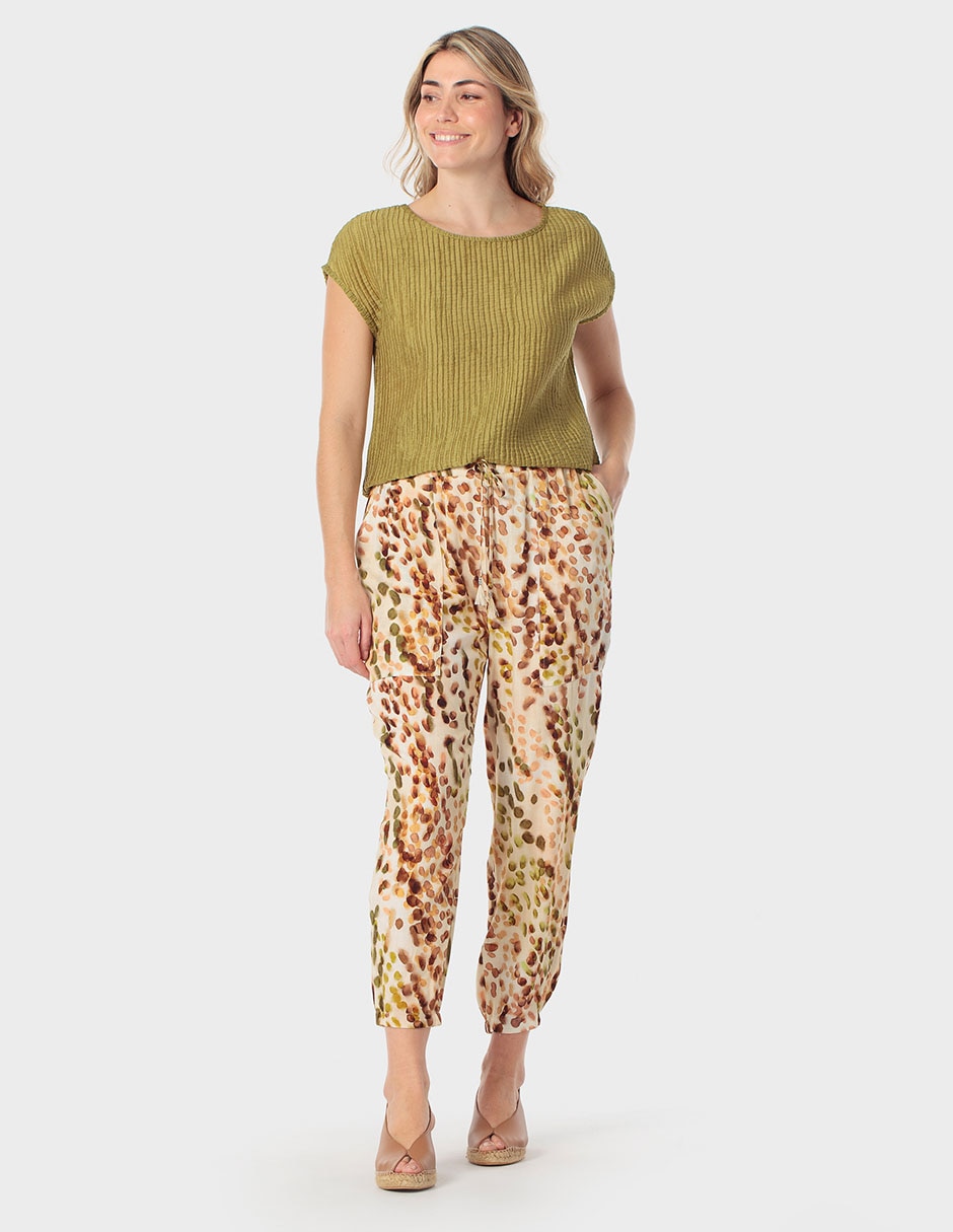Pantalón recto Regular para mujer 3
