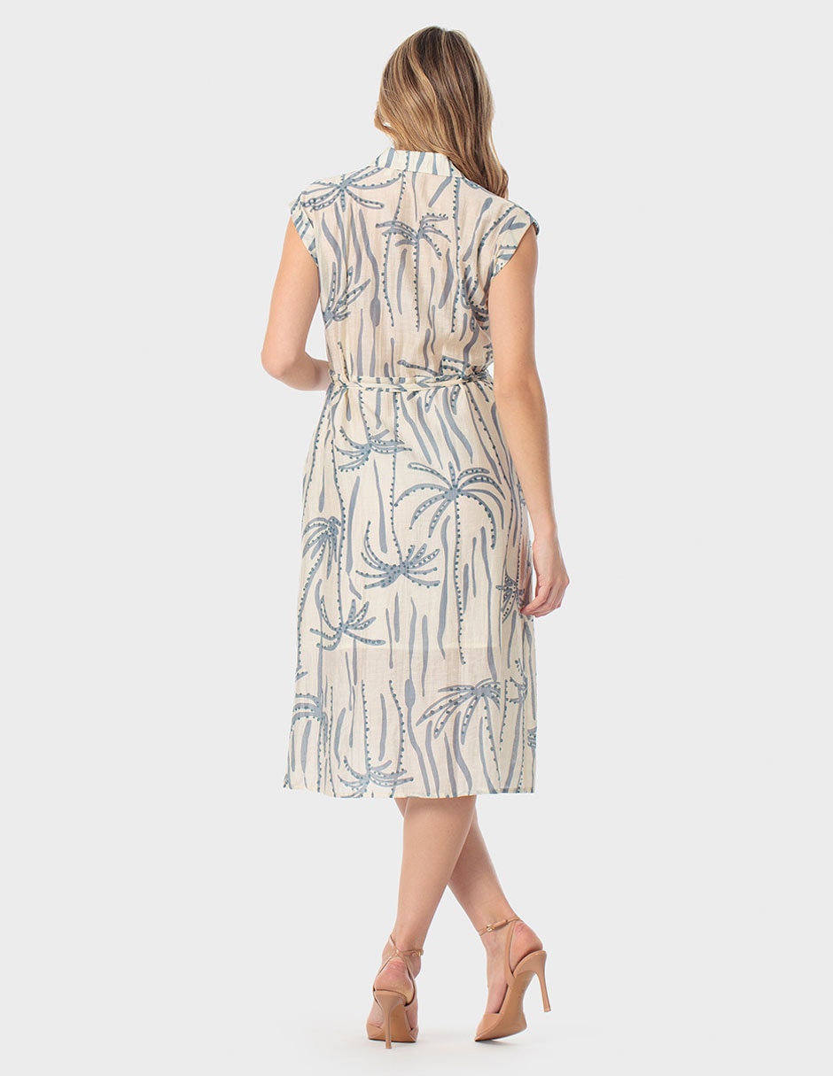 Vestido a la rodilla casual Punt Roma para mujer