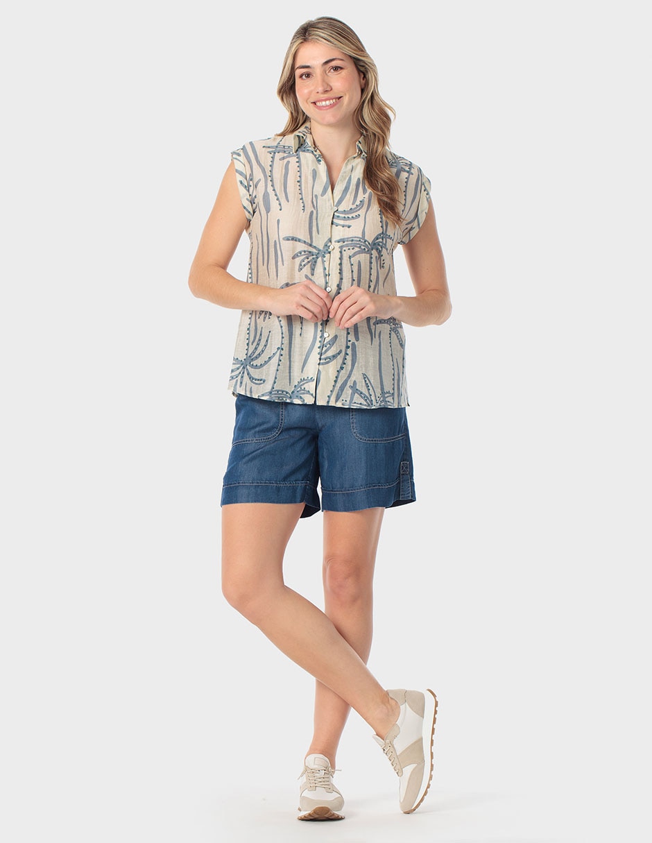 Short de mezclilla para mujer 3