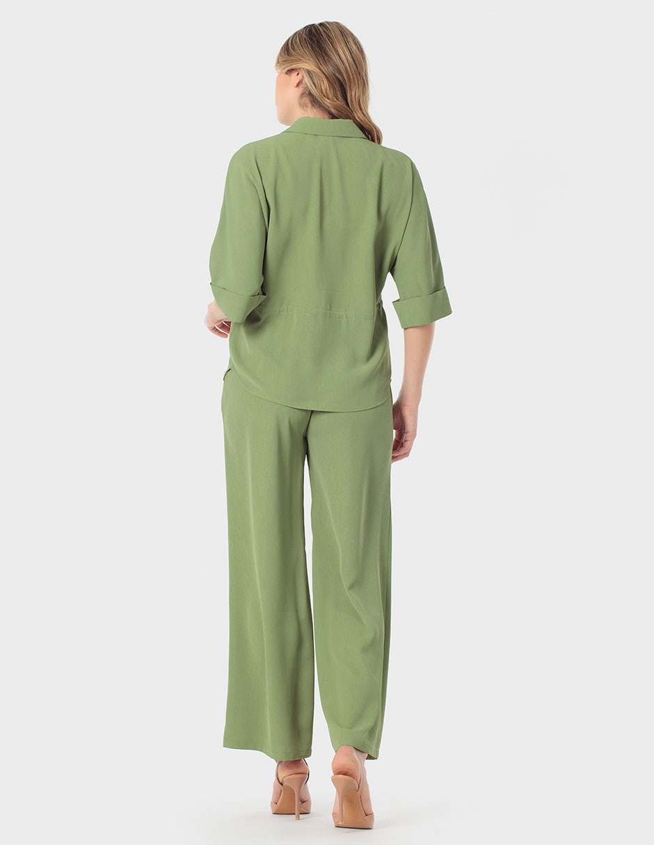 Pantalón relaxed amplio para mujer 2