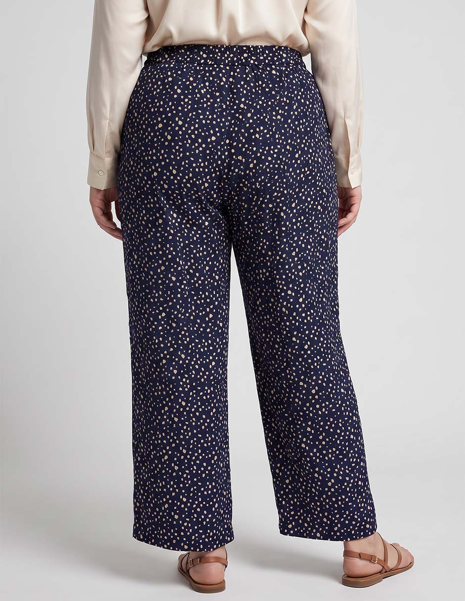 Pantalón relaxed amplio para mujer 2