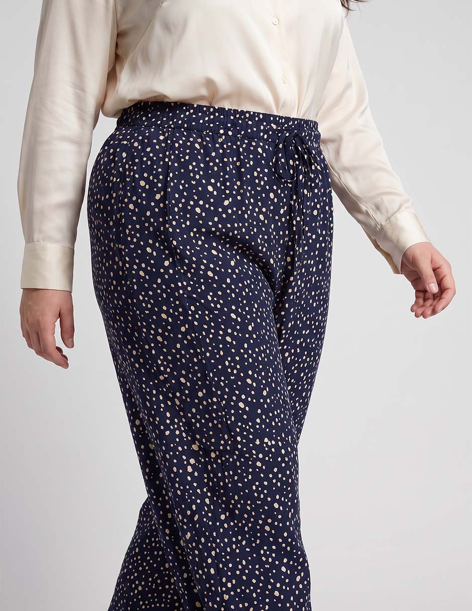 Pantalón relaxed amplio para mujer 3