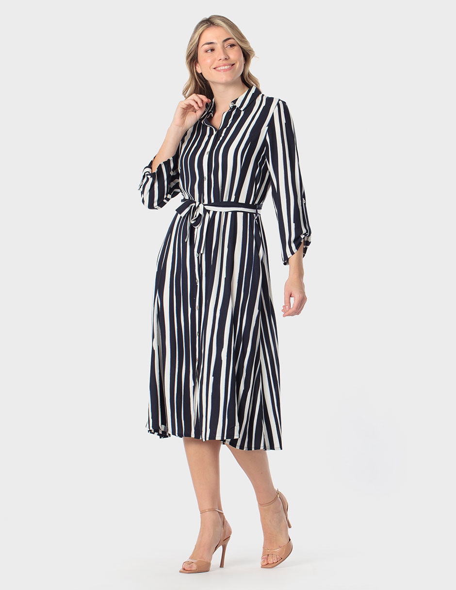Vestido crop casual para mujer