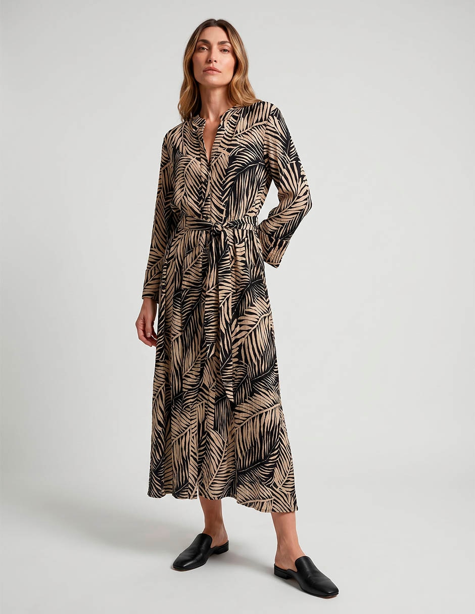 Vestido crop casual punt roma para mujer