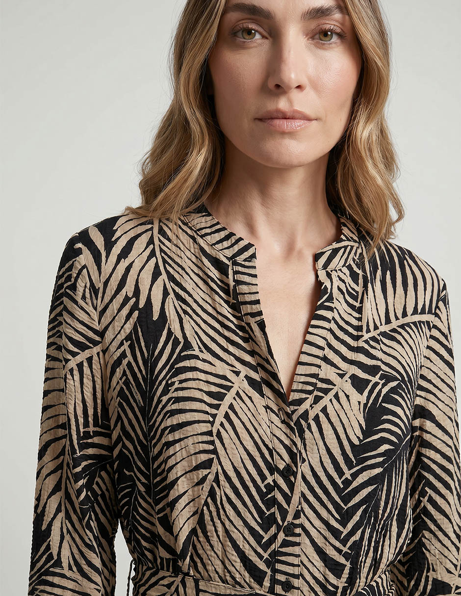 Vestido crop casual punt roma para mujer