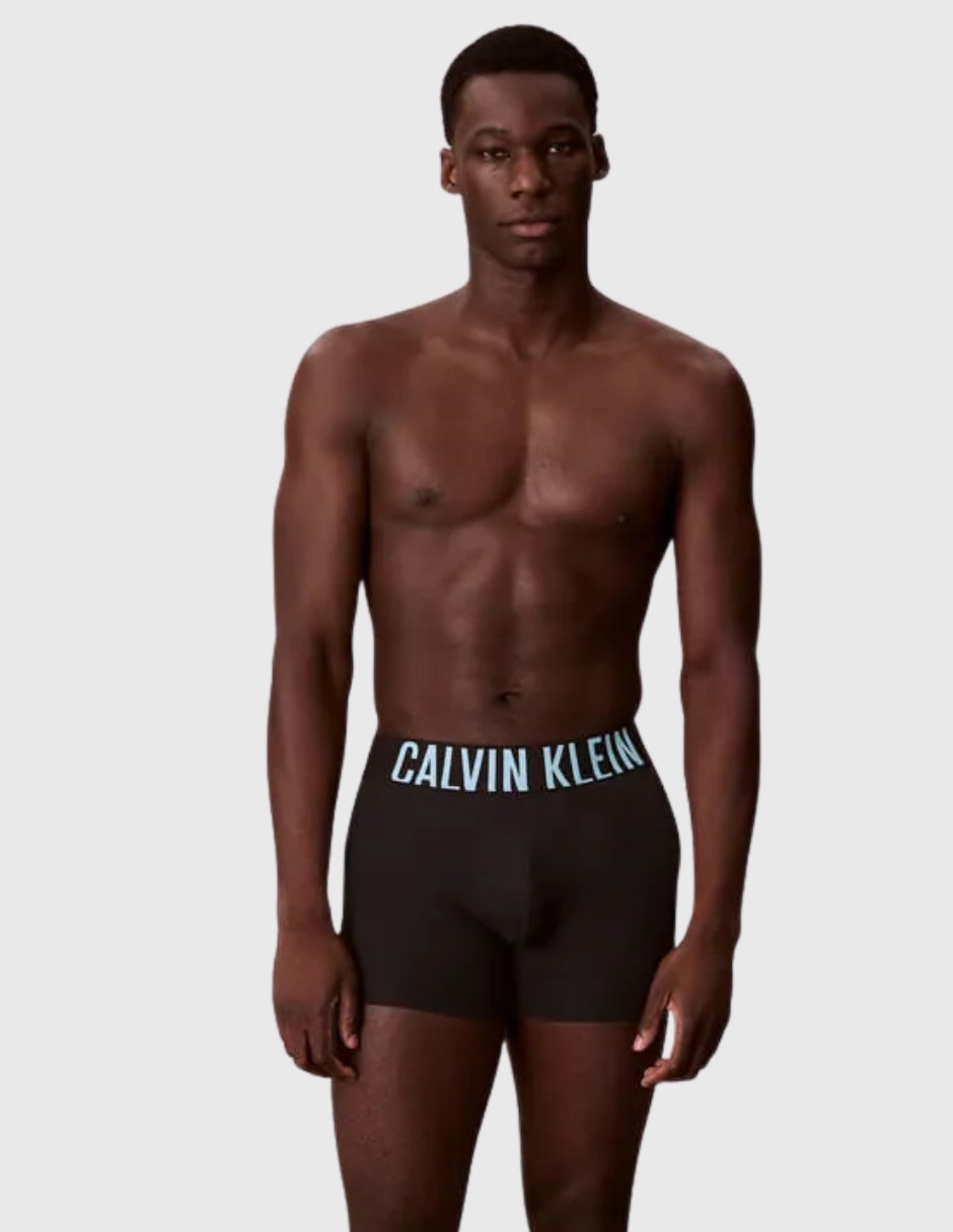 Set bóxer trunk Calvin Klein de algodón para hombre 3 piezas