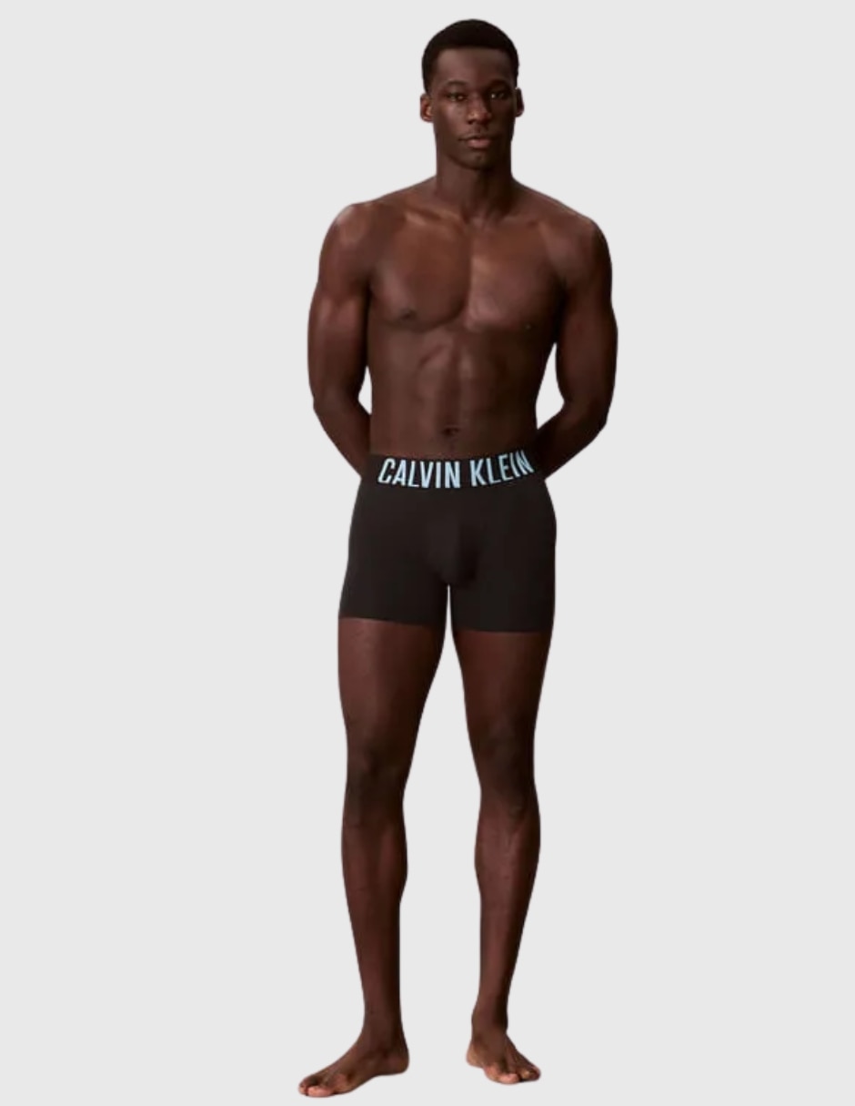 Set bóxer trunk Calvin Klein de algodón para hombre 3 piezas