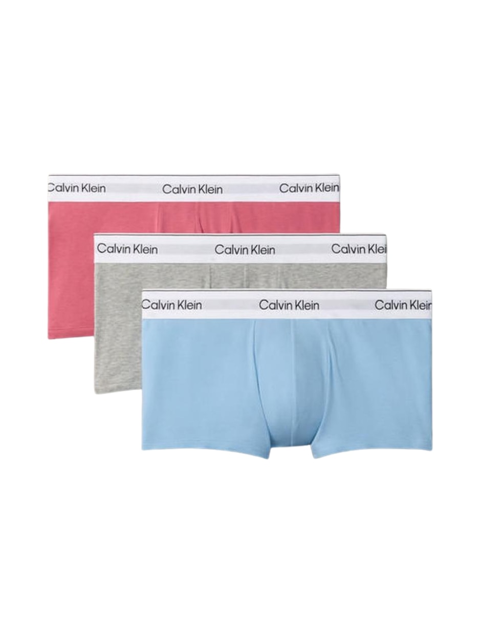 Set bóxer trunk de algodón y elastano para hombre 3 piezas 5