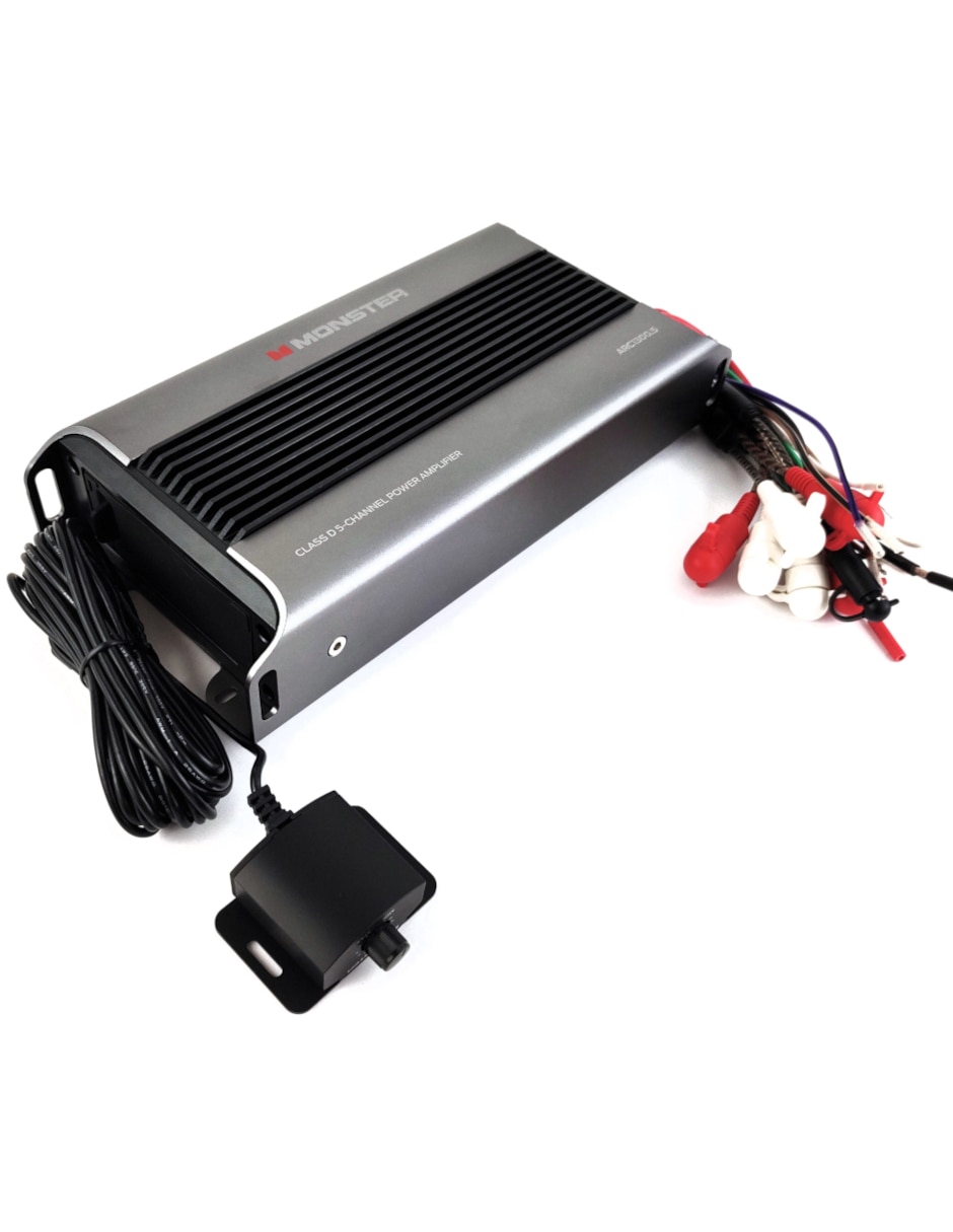 MONSTER Amplificador para auto Monster ARC1300.5 de 12 VDC
