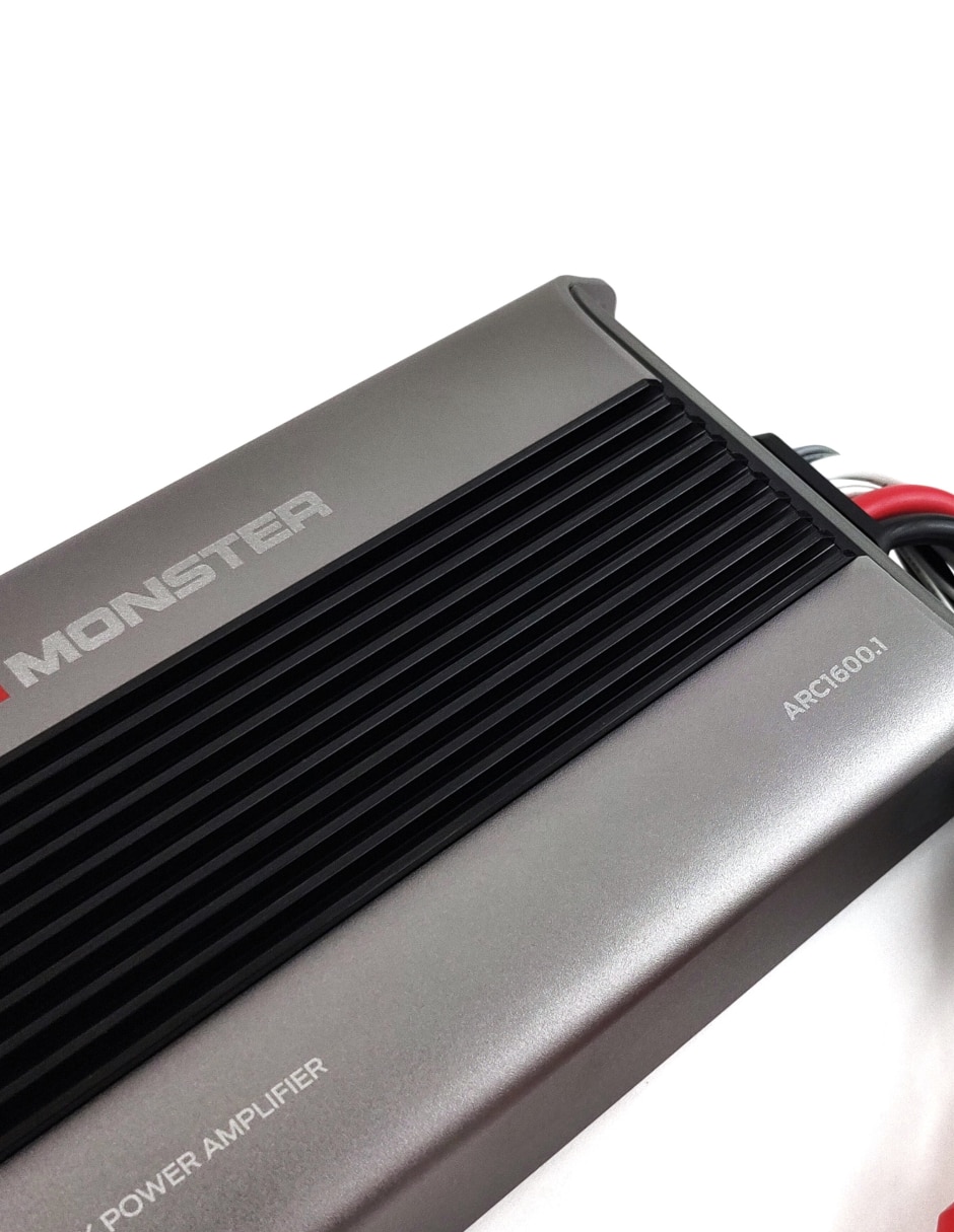 Amplificador para auto Monster ARC1600.1 de 12 VDC