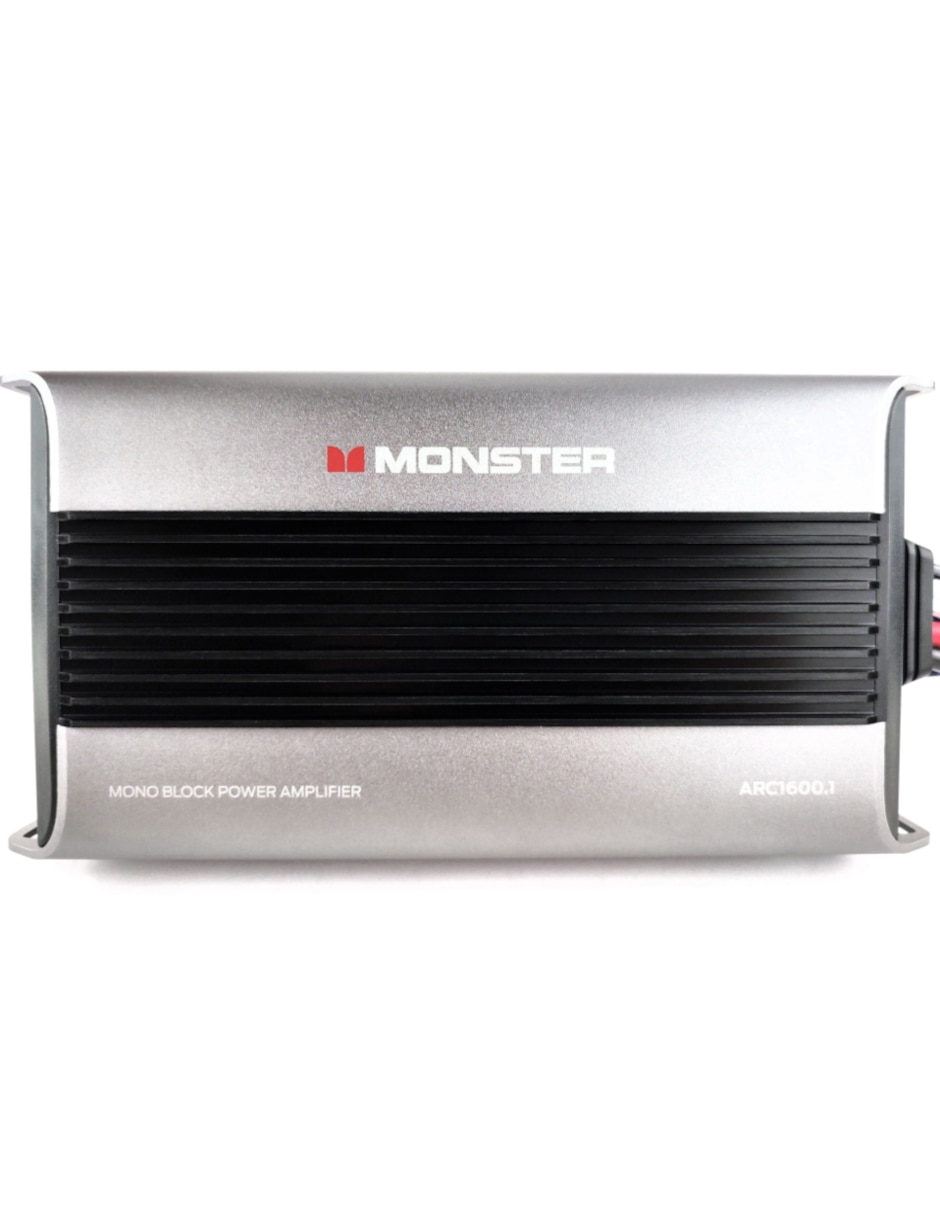 Amplificador para auto Monster ARC1600.1 de 12 VDC