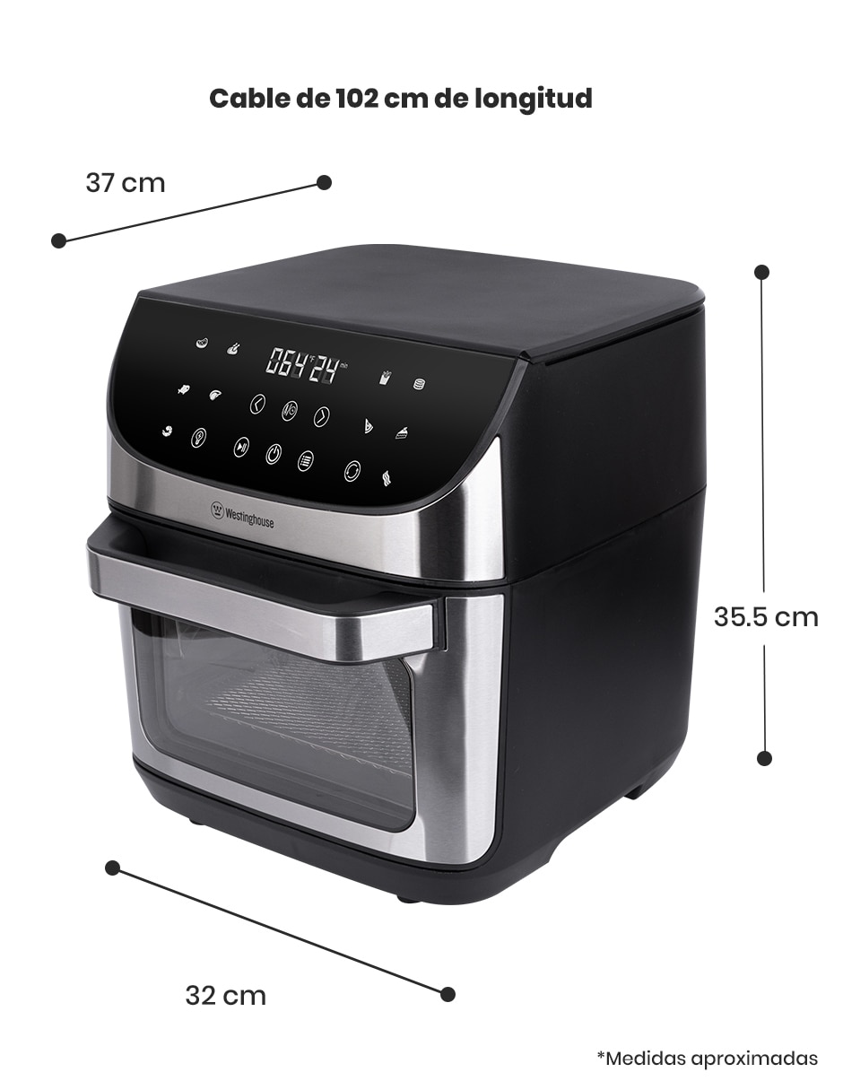 Horno eléctrico freidora WKAF6103 12 L 8