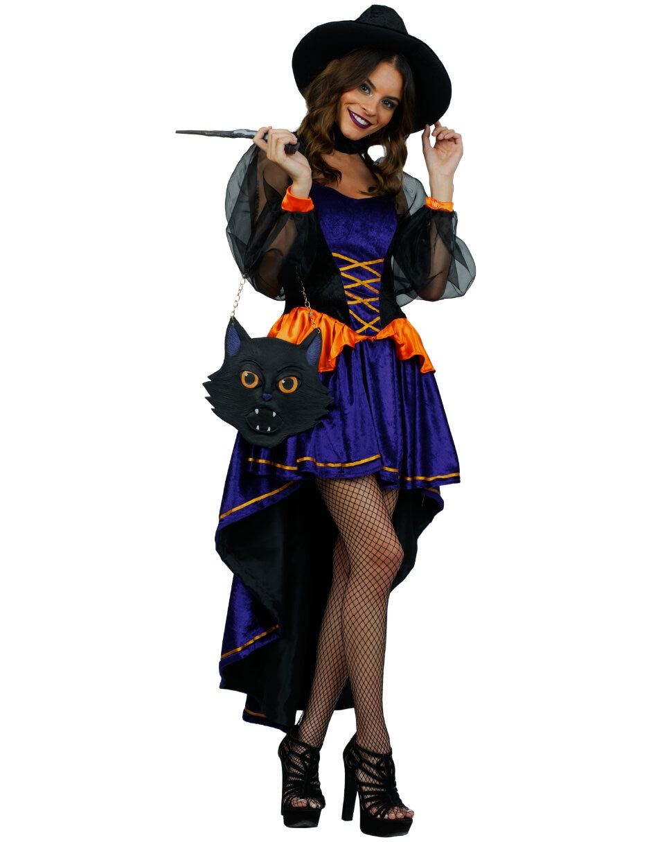 Disfraz Rev de bruja halloween para mujer