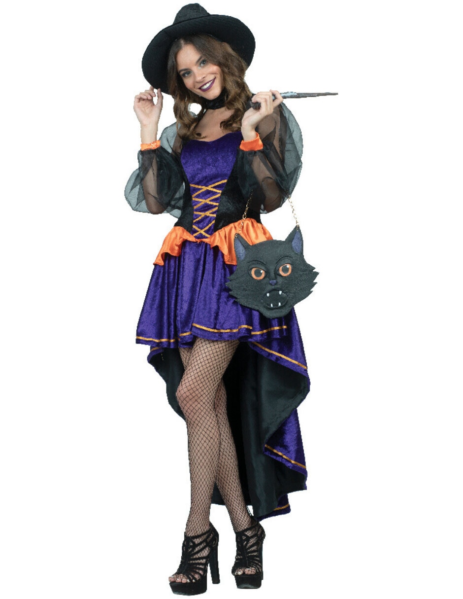 Disfraz Rev de bruja halloween para mujer