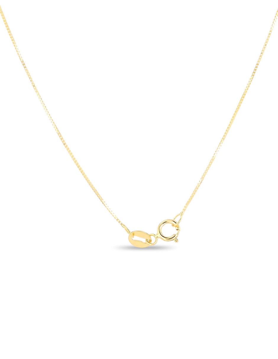 Dije de cruz de oro amarillo 14 K 5