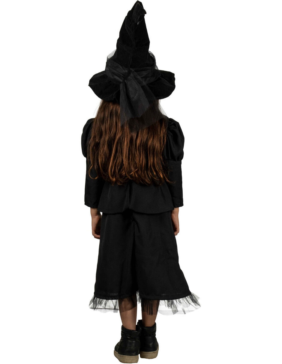 Disfraz Rev de bruja halloween para niña