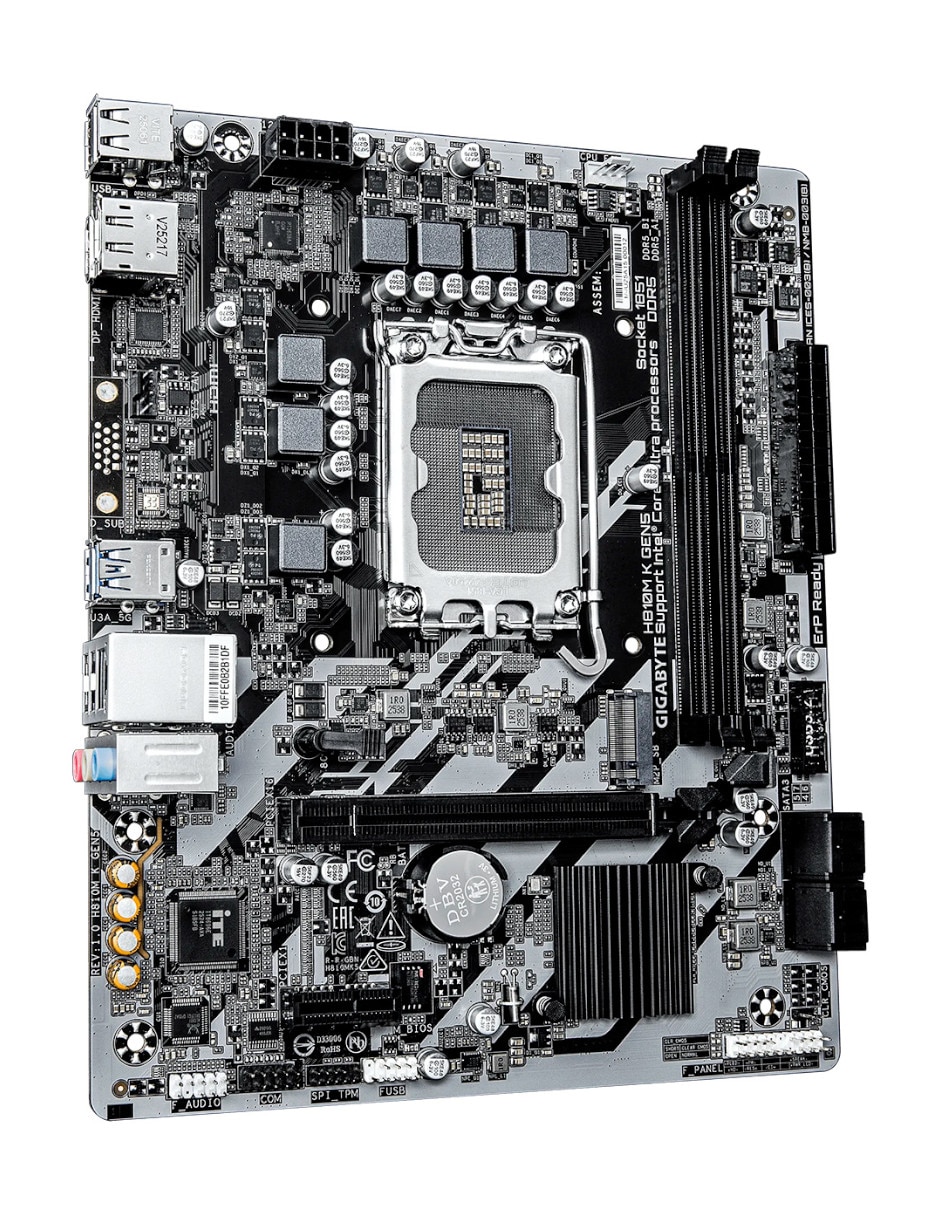 Tarjeta madre h810m k gen5 con procesador intel 4