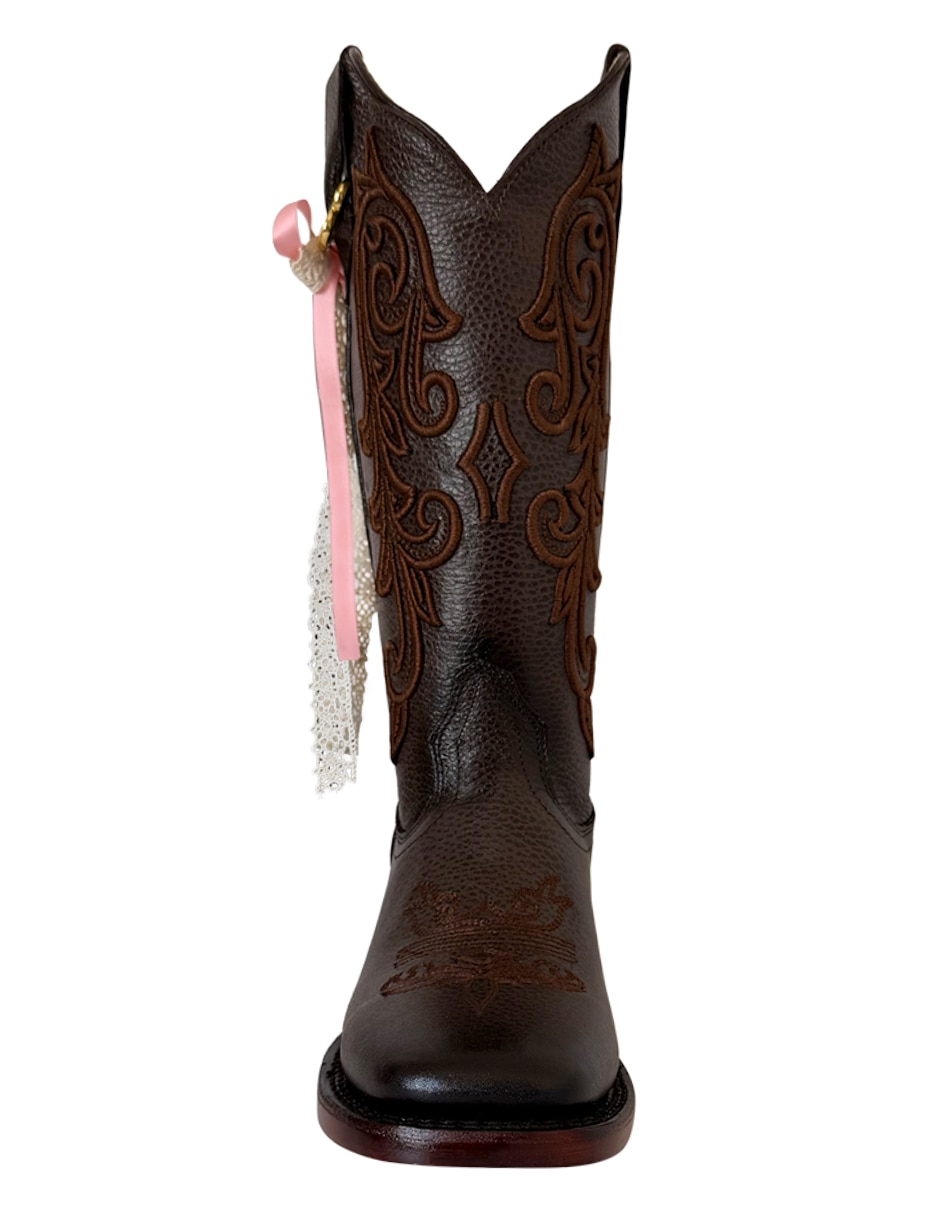 Bota cowboy media pierna bdp botas de pedro vaquero de piel bovino para mujer
