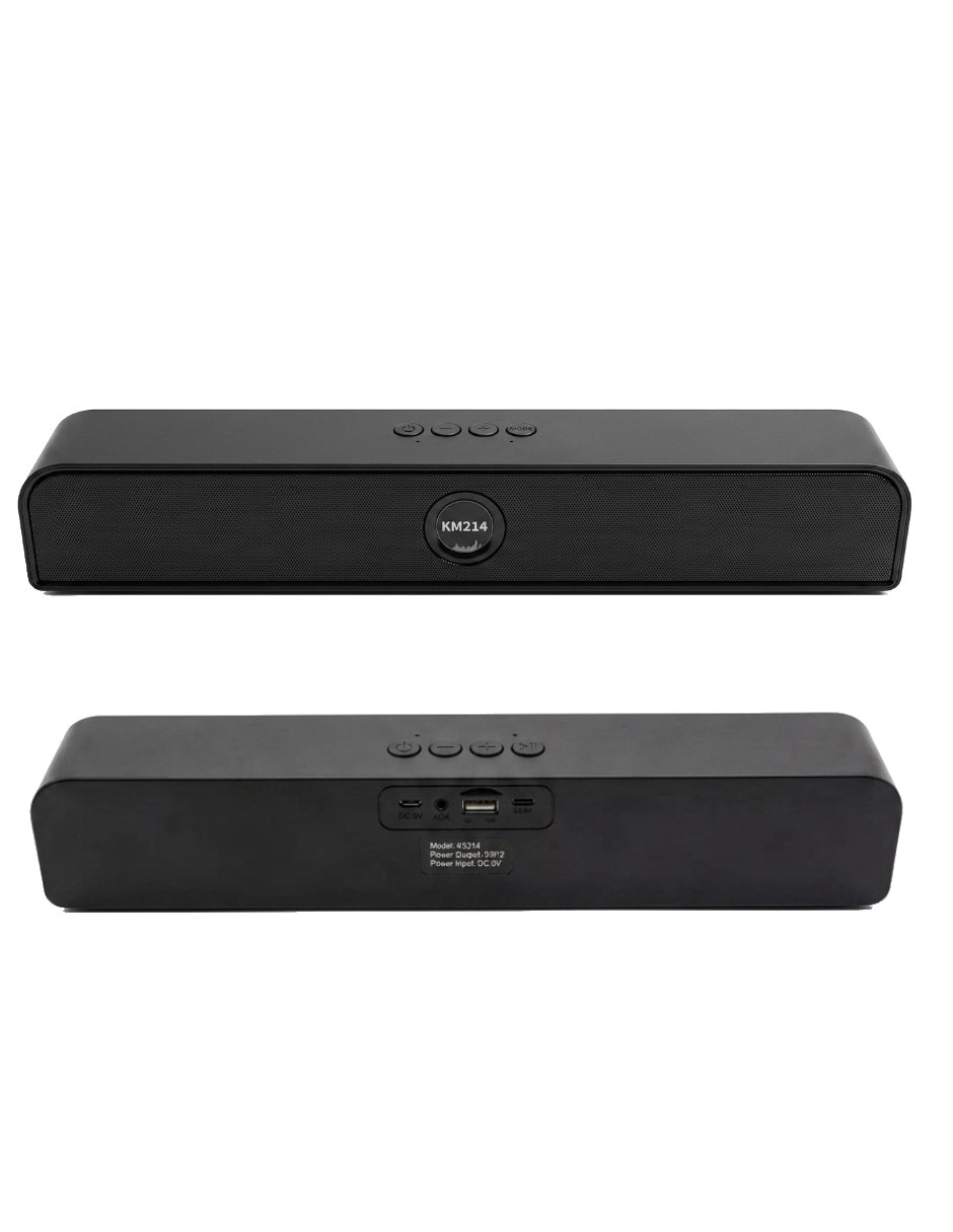 Barra de sonido KM214NG con subwoofer
